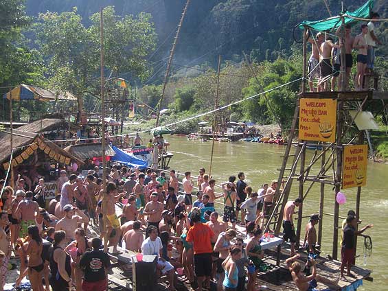 tubing in vangvieng