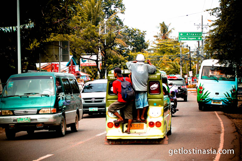 cebu philippines guide street taxi Cebu Island street