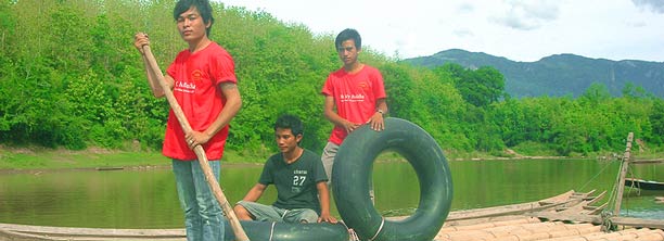 schedule laos on the river